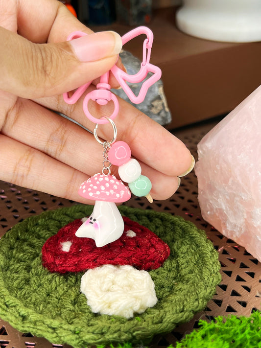 Spring Dango Keychain