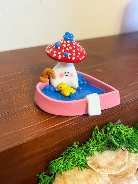 Bath Time Mushie Desk Pal