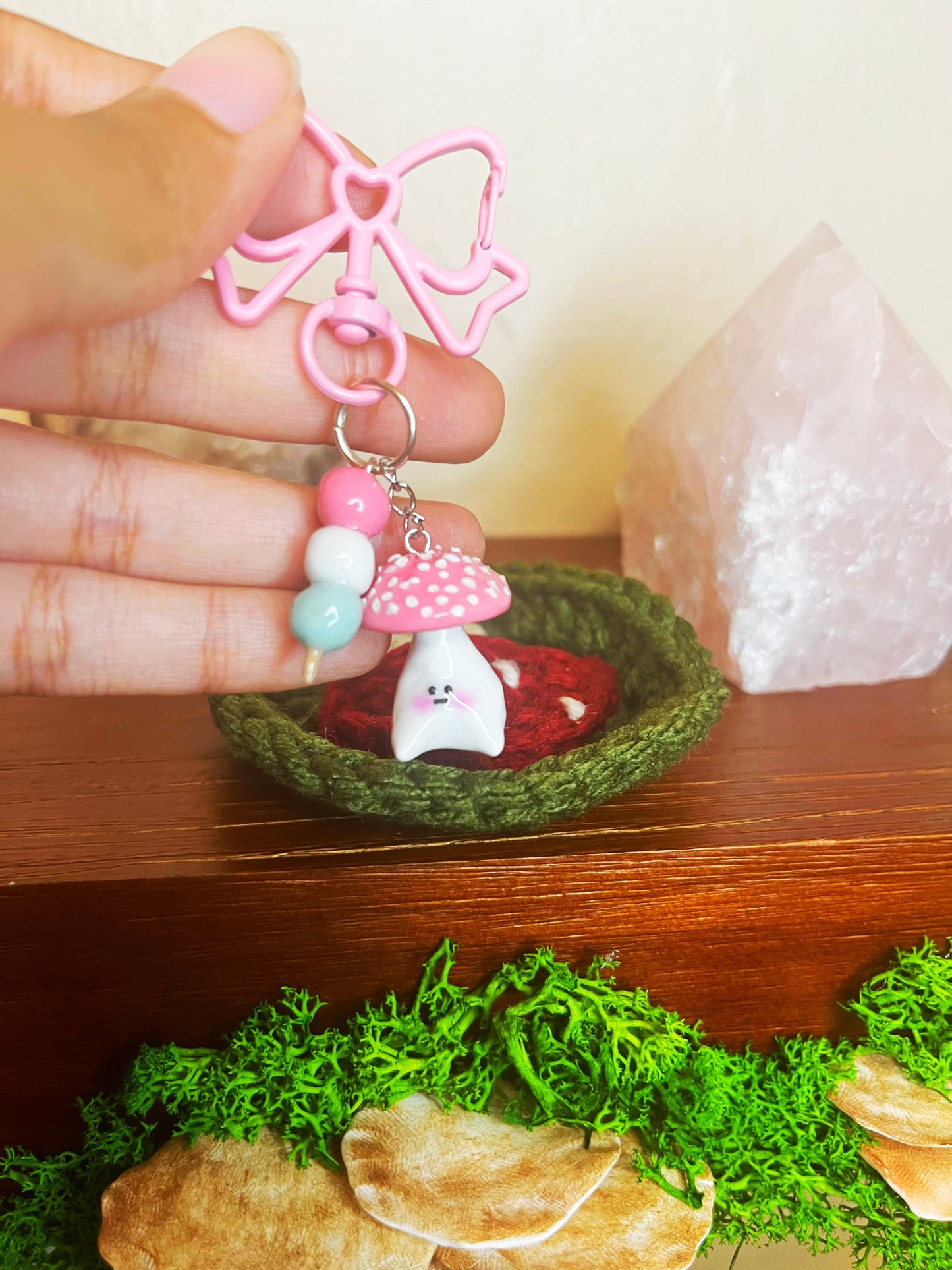 Spring Dango Keychain